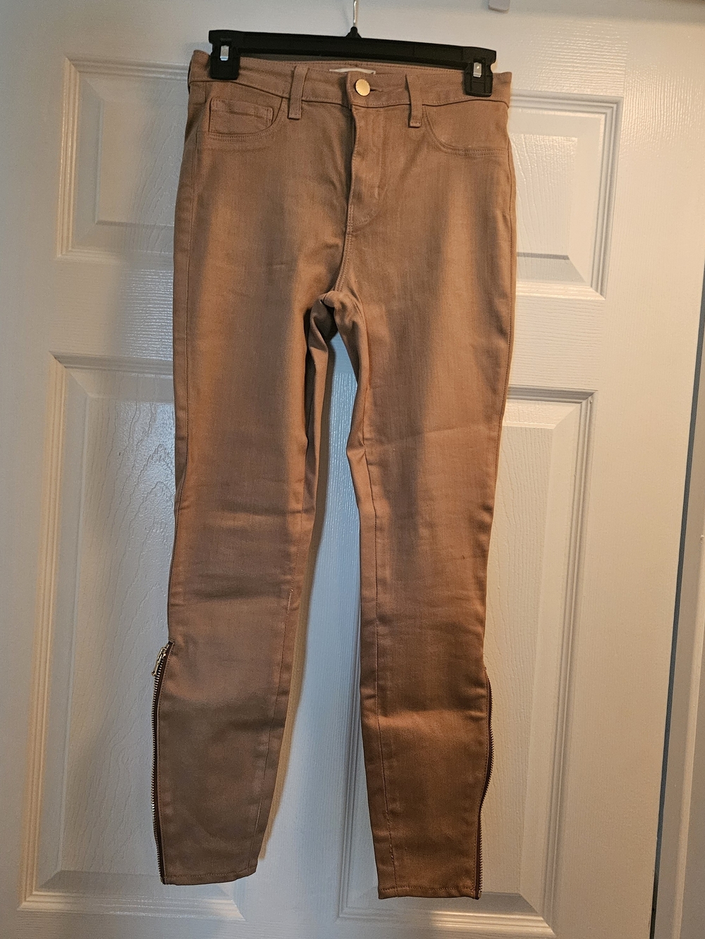 L'AGENCE Skinny Pants in Warm Taupe
